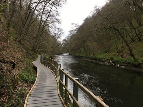 Boardwalk at Cenarth