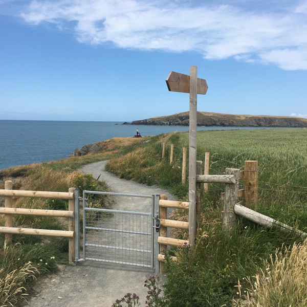 Gwbert Cliff Top Trail