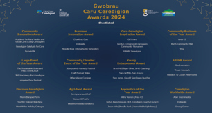 Gwobrau Caru Ceredigion Awards 2024 shortlist announced