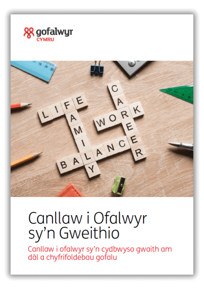 Canllaw i Ofalwyr sy'n Gweithio